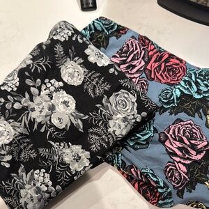 Floral Patterned leggings bundle